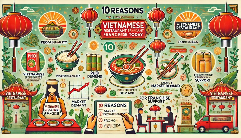 10 Reasons to Invest in a Vietnamese Restaurant Franchise Today